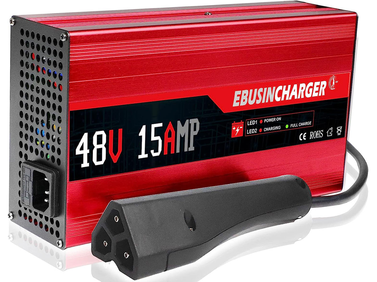 Ebusin 48 Volt 15 AMP Battery Charger for EZGO Golf Cart Ebusin 48 Volt 15 AMP Battery Charger for EZGO Golf Cart