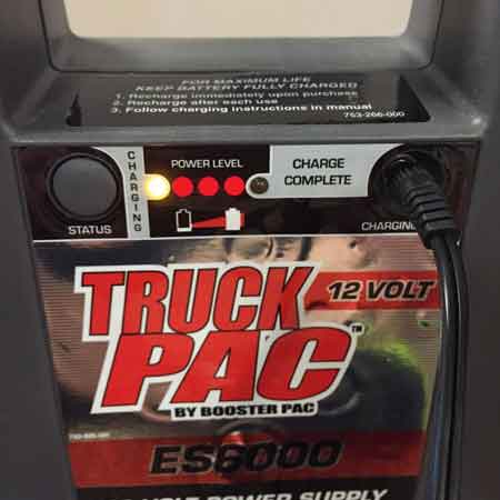 Jump Starter Recharging