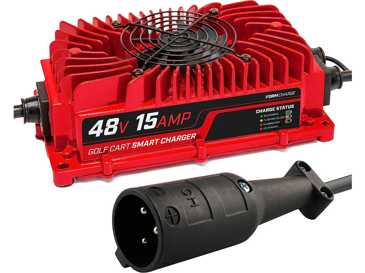 FORM 48 Volt 15A Battery Charger for AMP Club Car FORM 48 Volt 15A Battery Charger for AMP Club Car