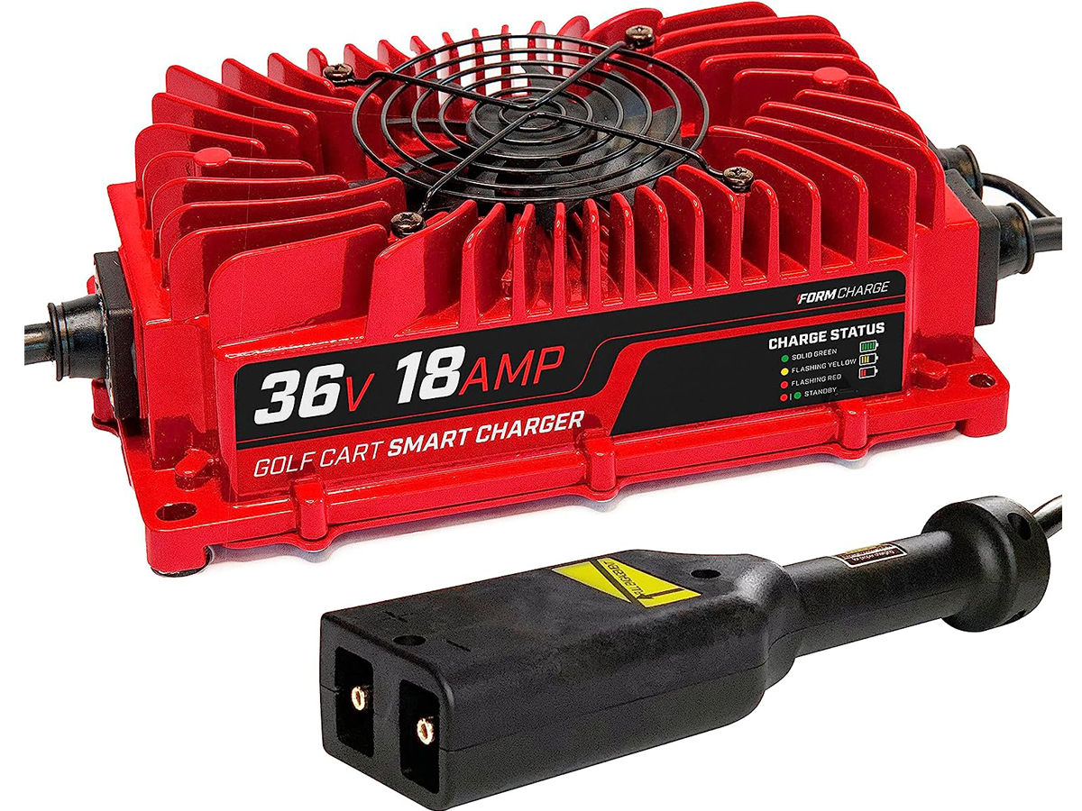 FORM 36 Volt 18 Amp Battery Charger for EZGO TXT Golf Cart FORM 36 Volt 18 Amp Battery Charger for EZGO TXT Golf Cart