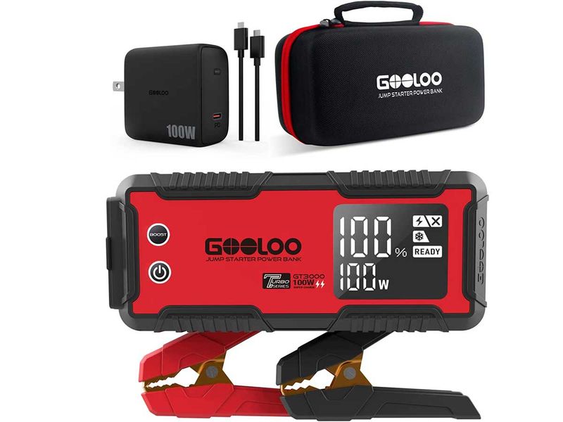 GOOLOO GT3000 Portable Jump Starter