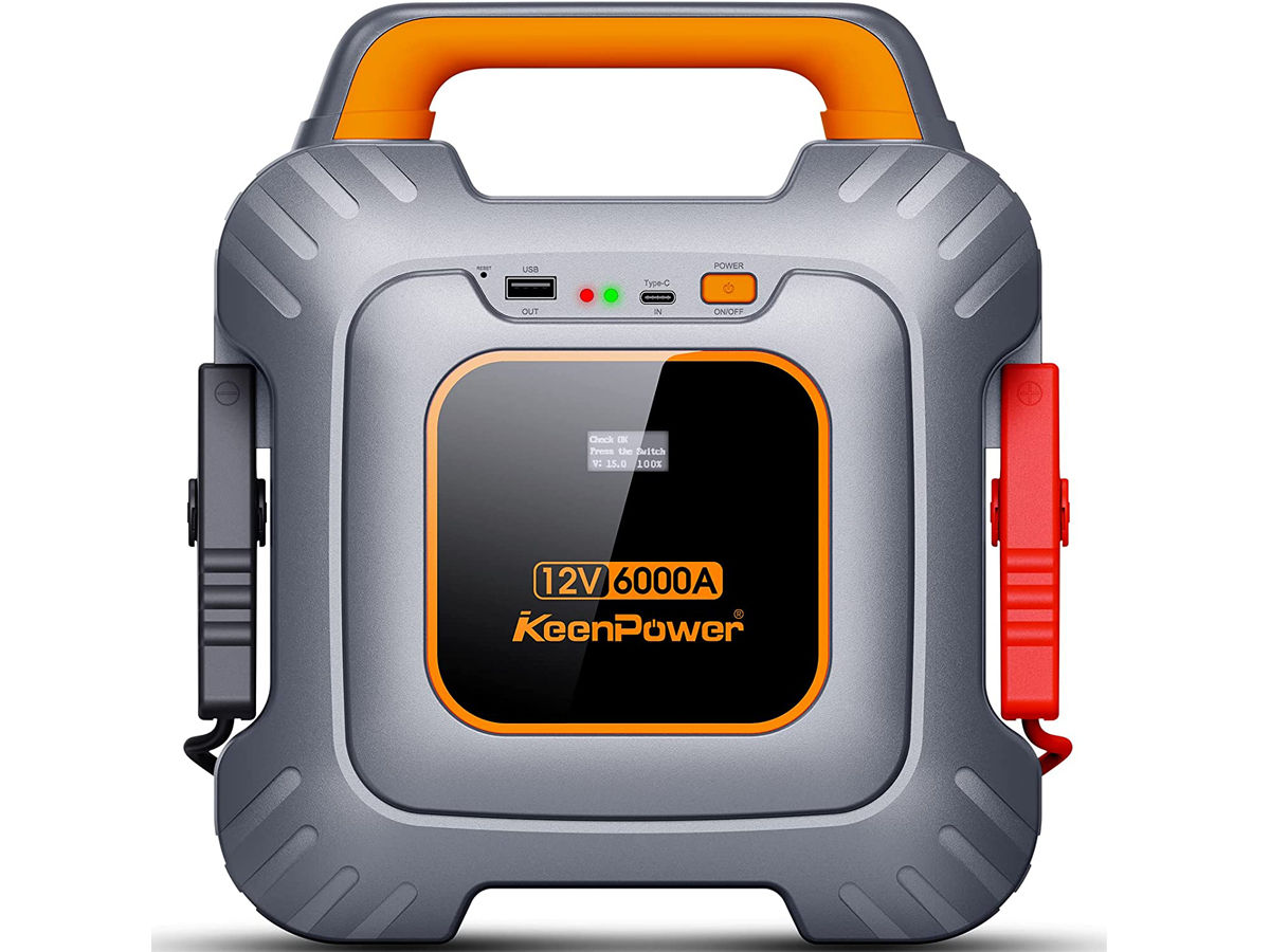 KeenPower 6000A Super Capacitor Jump Starter KeenPower 6000A Super Capacitor Jump Starter
