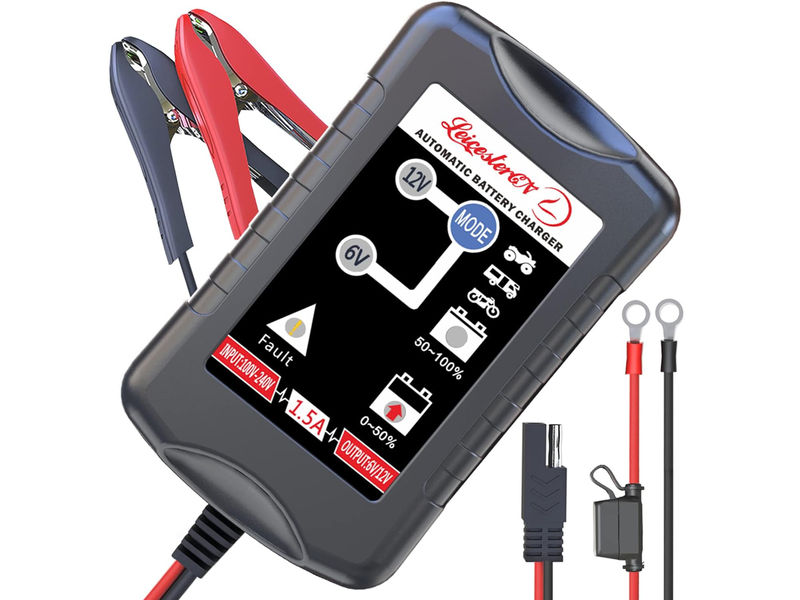 LST 6V-12V 1.5 Amp Automatic Trickle Battery Charger