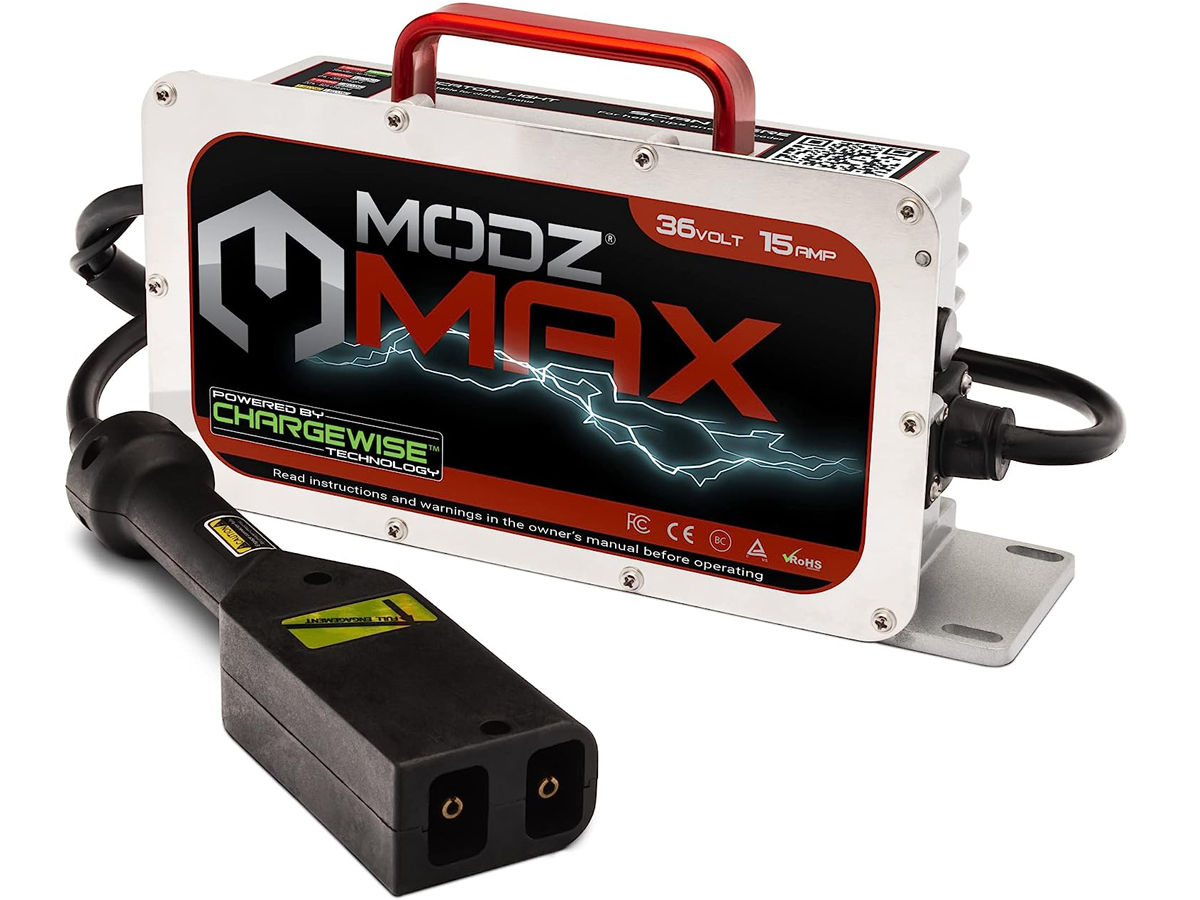 MODZ Max36 15A Battery Charger for 36 Volt EZGO TXT Golf Cart MODZ Max36 15A Battery Charger for 36 Volt EZGO TXT Golf Cart
