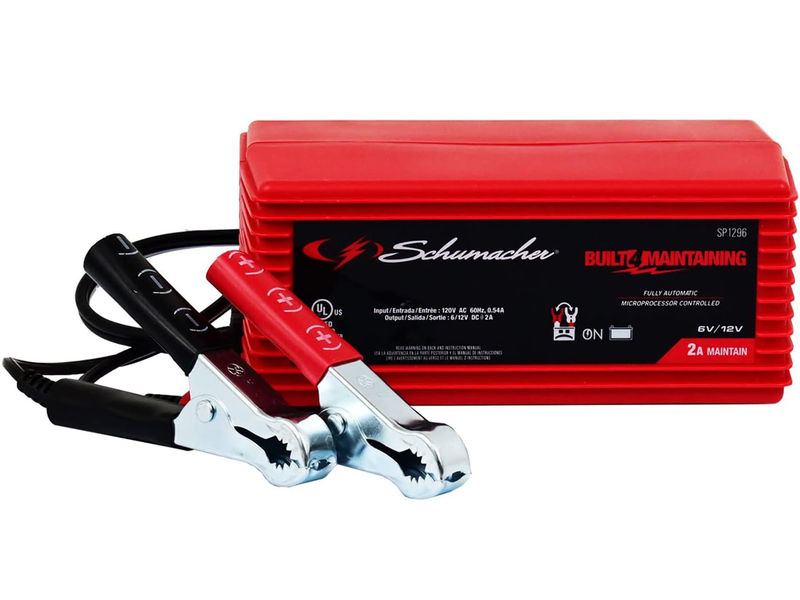 Schumacher SP1296 6V-12V 2Amp Automatic Battery Charger