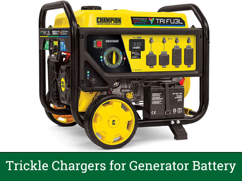Trickle Chargers for Generator Battery
