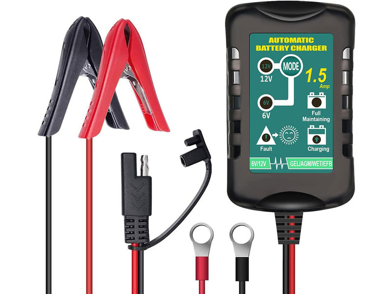 Vemote 12V-6V 1.5Amp Battery Charger