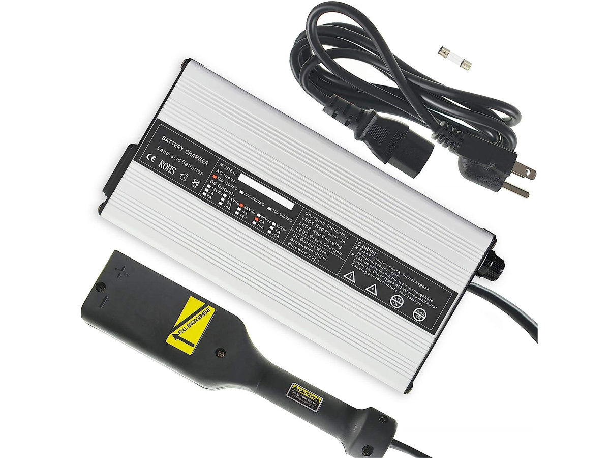 WFLNHB 36 Volt 5 Amp Battery Charger for EZGO TXT Golf Cart WFLNHB 36 Volt 5 Amp Battery Charger for EZGO TXT Golf Cart