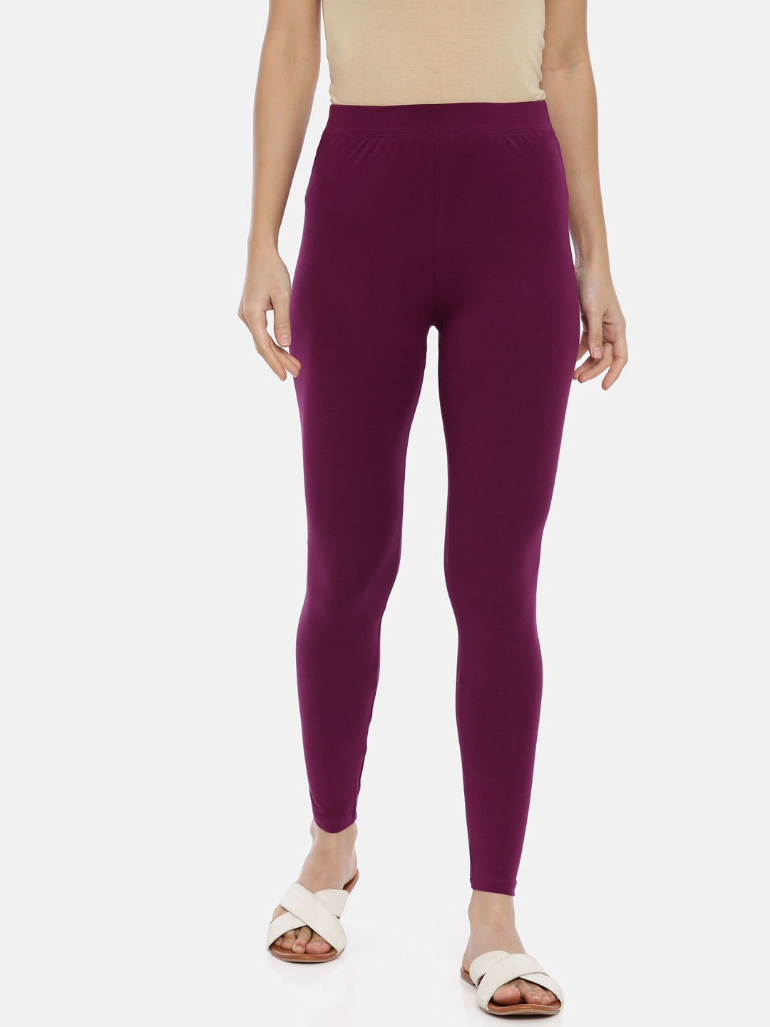 The North Face Training Flex high waist ankle length leggings in purple |  ASOS