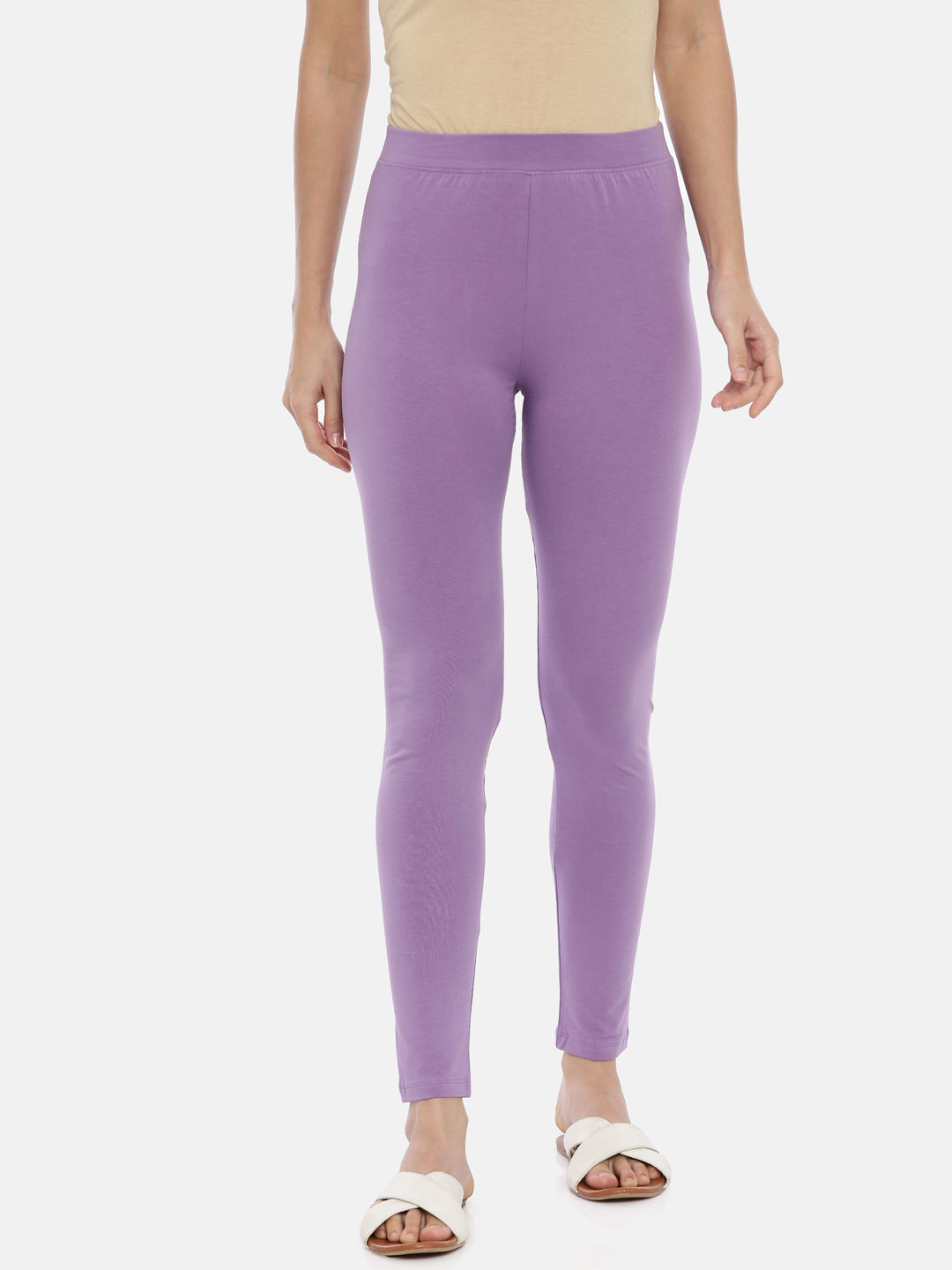 Buy online Purple Acrylic Woolen Legging from winter wear for Women by W  for ₹800 at 53% off | 2024 Limeroad.com