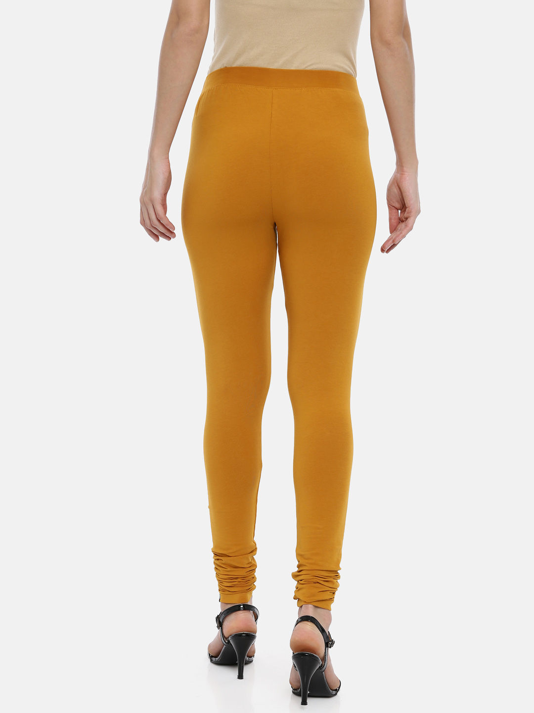 Leggins Bright Yellow Plain Cotton Leggings For Women, Full Length at Best  Price in Tirupur | Smart Knitwear