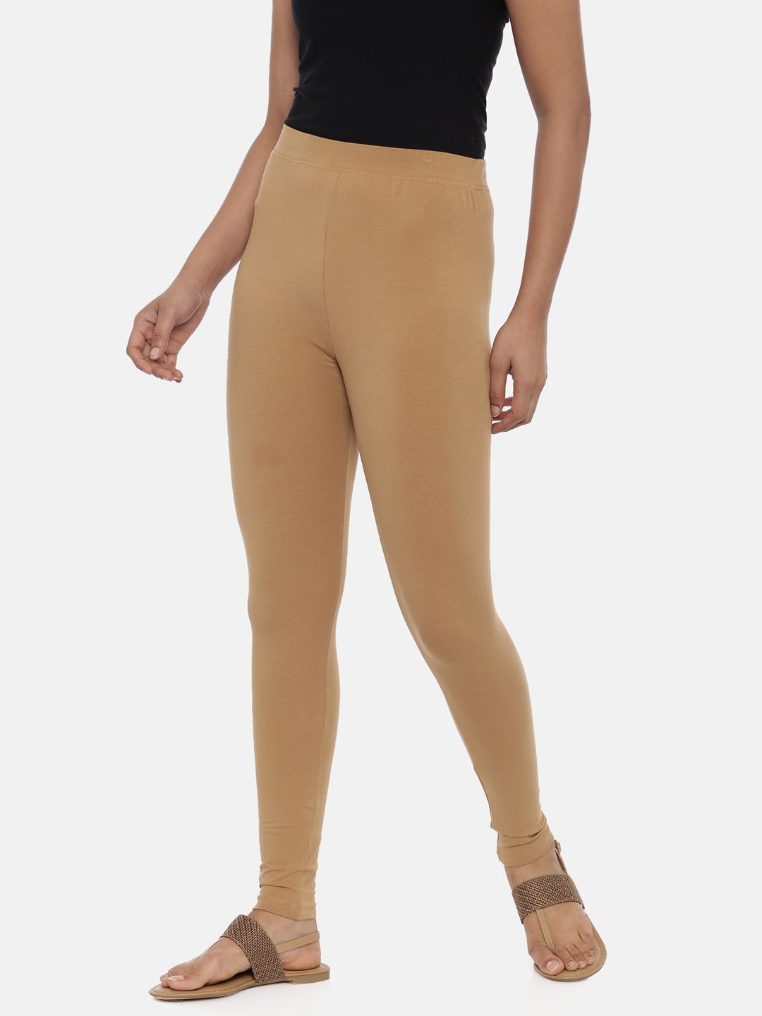 Buy Naisargee Women's and Girl's Silver Silk Ankle Length Leggings -(XXL  Size) Online @ ₹259 from ShopClues