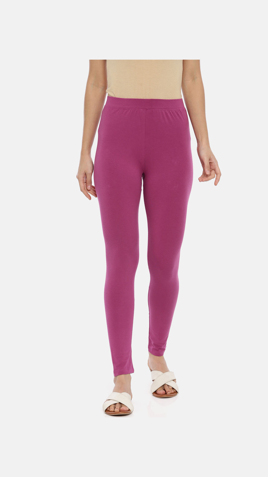 Ankle Leggings-Light Purple