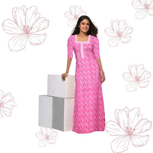 Shop Women Cotton Nighties Online,ladies kurta