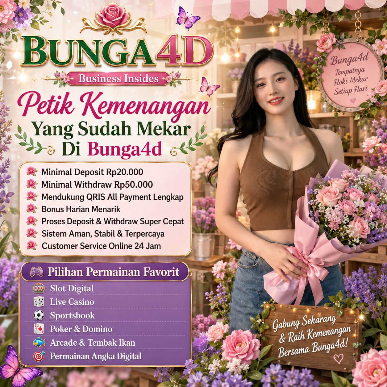 BUNGA4D