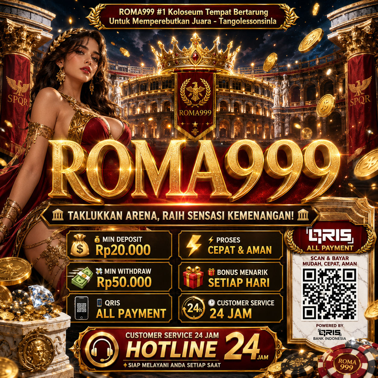 ROMA999 #1 Koloseum Tempat Bertarung Untuk Memperebutkan Juara - Tangolessonsinla