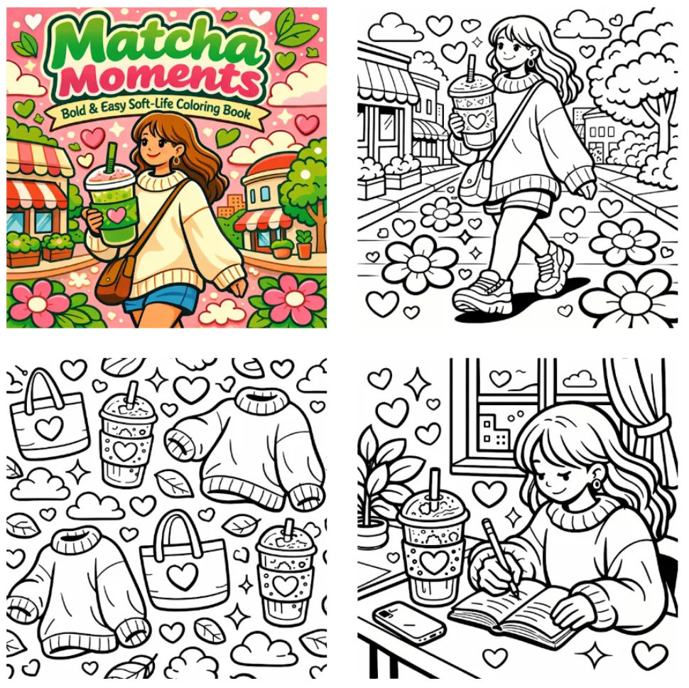 I Tested the "346 Prompts for Cozy Girl Coloring Books" for 48 Hours – Here's What I'd Tell a Friend