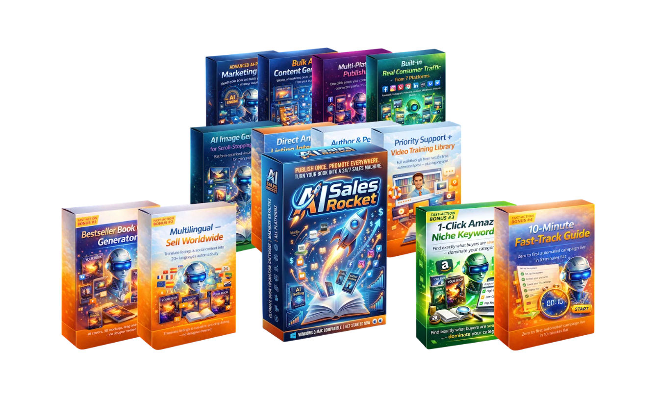AI Sales Rocket Review: I Let This Tool Market My KDP Books for 14 Days. Here's What Happened.