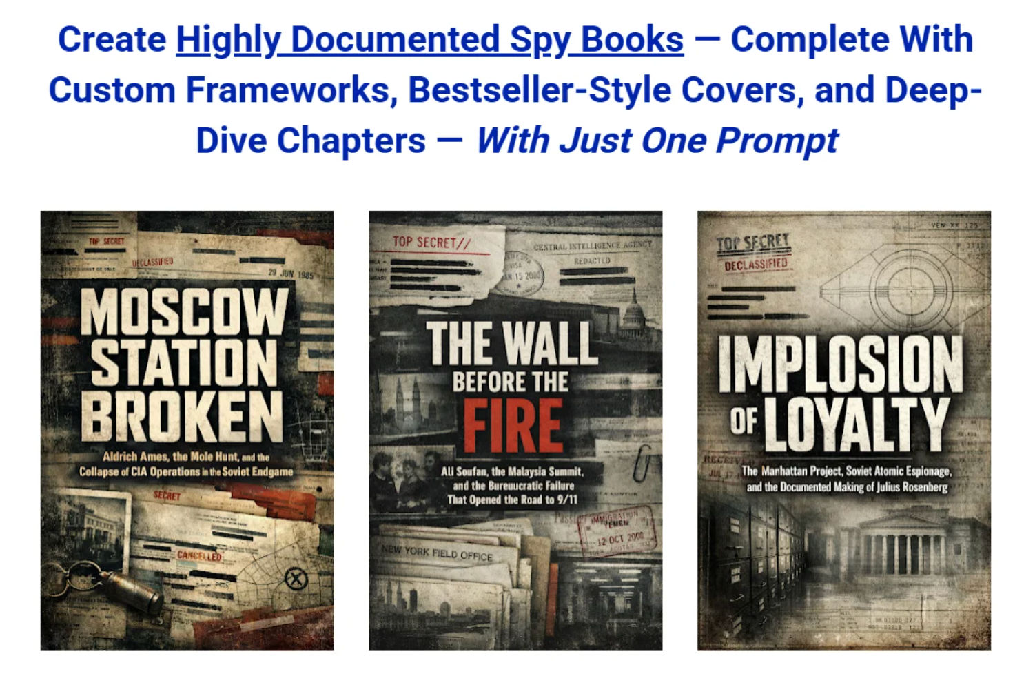 I Tested 357 Prompts for Declassified Espionage Books: Here’s What Actually Happened After One Week