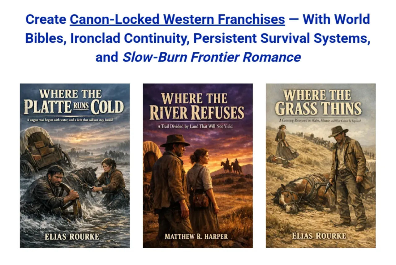343 Prompts for Western Frontier Sagas: One Skeptic's Honest Review After Running 4 Books Through It