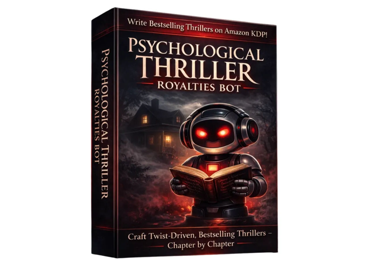 I Bought the Psychological Thriller Royalties Bot So You Don't Have To (3 Days of Real Testing on Amazon KDP)