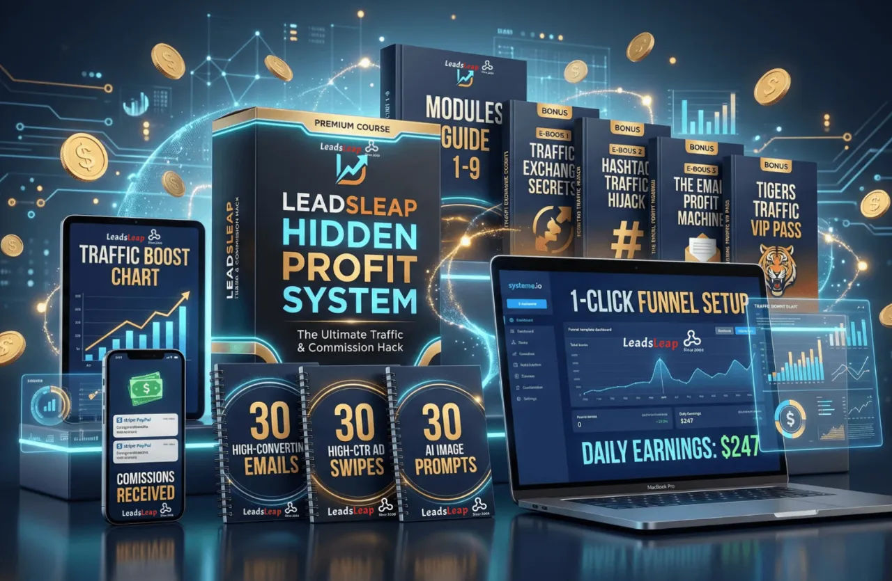 LeadsLeap Hidden Profit System Review: A $5 Funnel Blueprint for Turning LeadsLeap Traffic Into a Real Email List