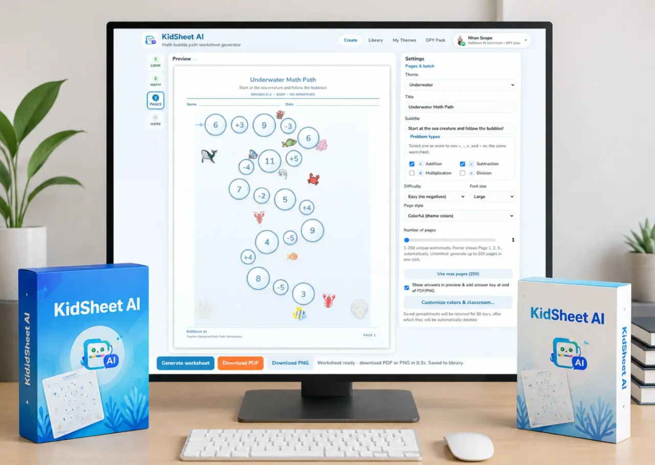 KidSheet AI Review: I Stopped Paying Freelancers $50 Per Worksheet Page (And You Can Too)