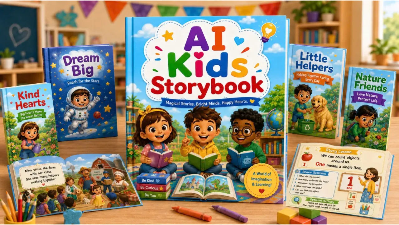 This $17 AI Kids Storybook Kit Fixed My 7-Year Content Creation Bottleneck in 10 Minutes