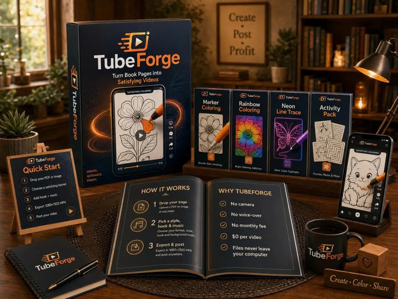TubeForge Review: Turn KDP Pages Into Scroll-Stopping Videos