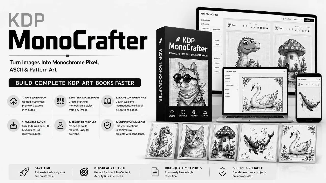 KDP MonoCrafter Review: Turning Images Into Book Interiors