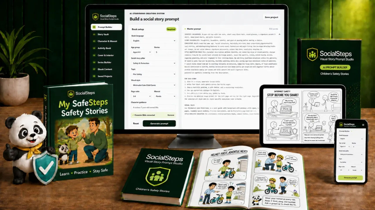 SocialSteps Visual Story Prompt Studio Review: Worth It?