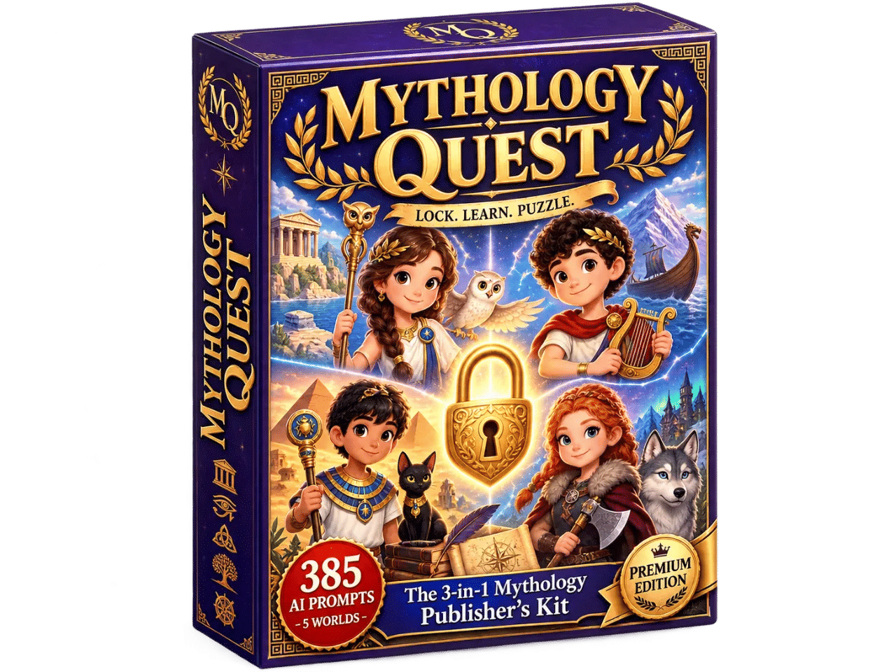 Mythology Quest Review: Locked Heroes For Coloring Books