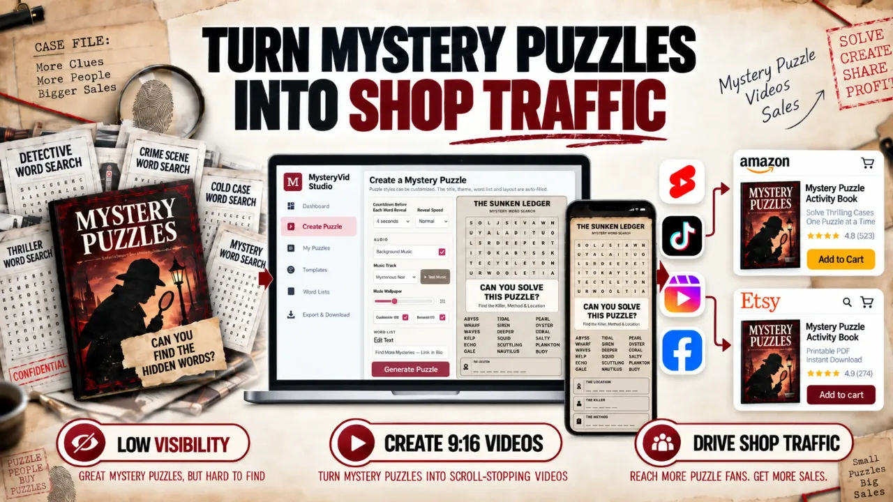 MysteryVid Review: Turn Any Topic Into Viral Mystery Videos