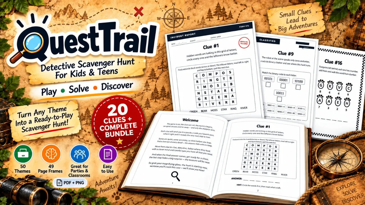QuestTrail Review: I Built a 26-Page Detective Hunt