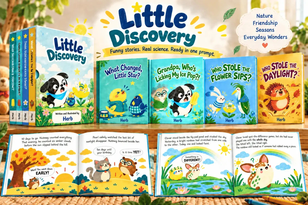 Little Discovery Review: One Prompt, One Kids Picture Book