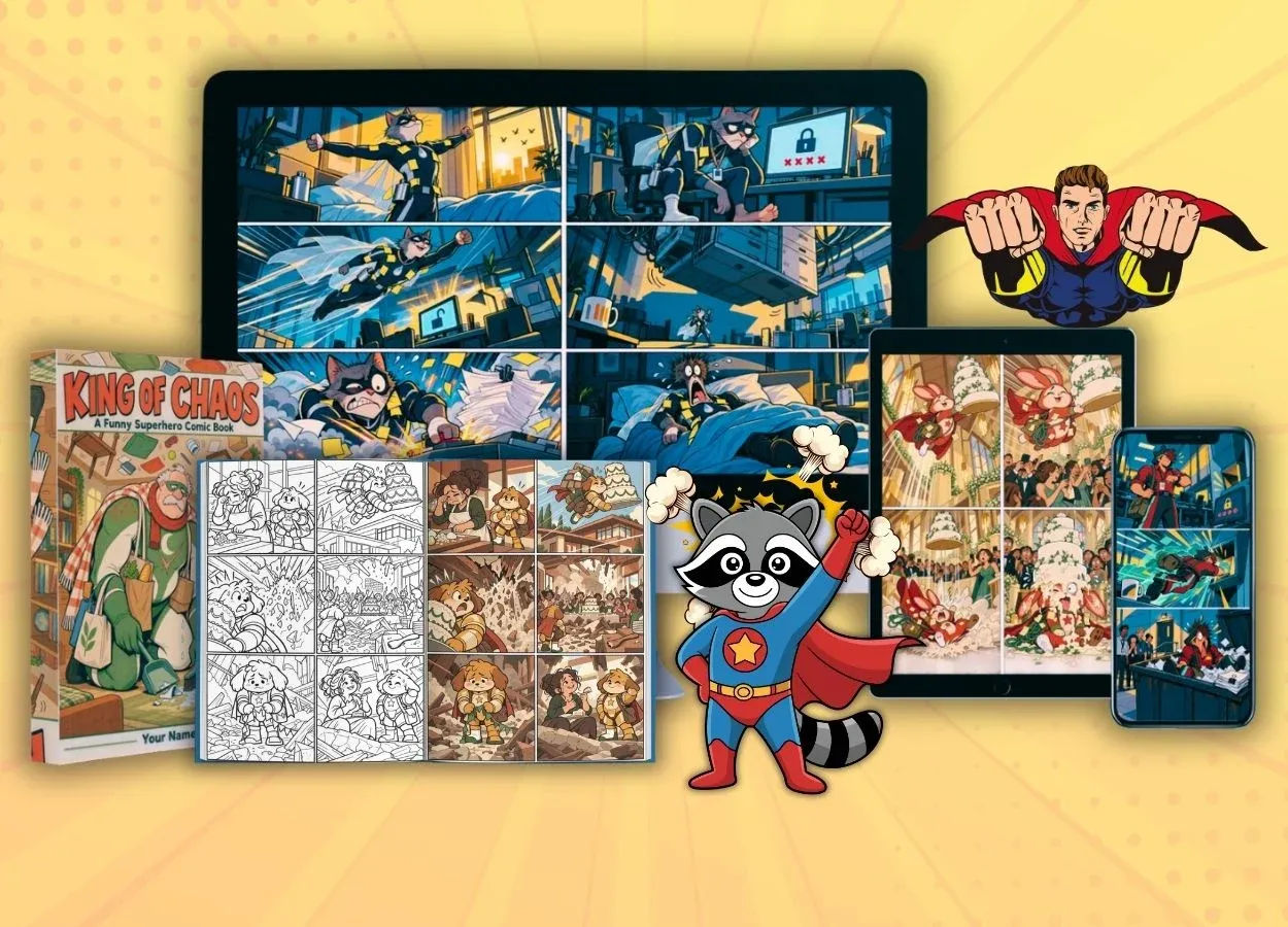 Hero Comic Prompt Studio Review: One Hero, 35 Products