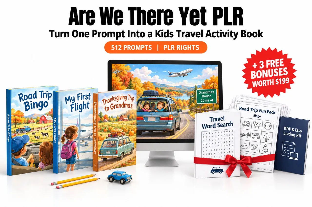 Are We There Yet PLR Review: 512 Prompts for $17