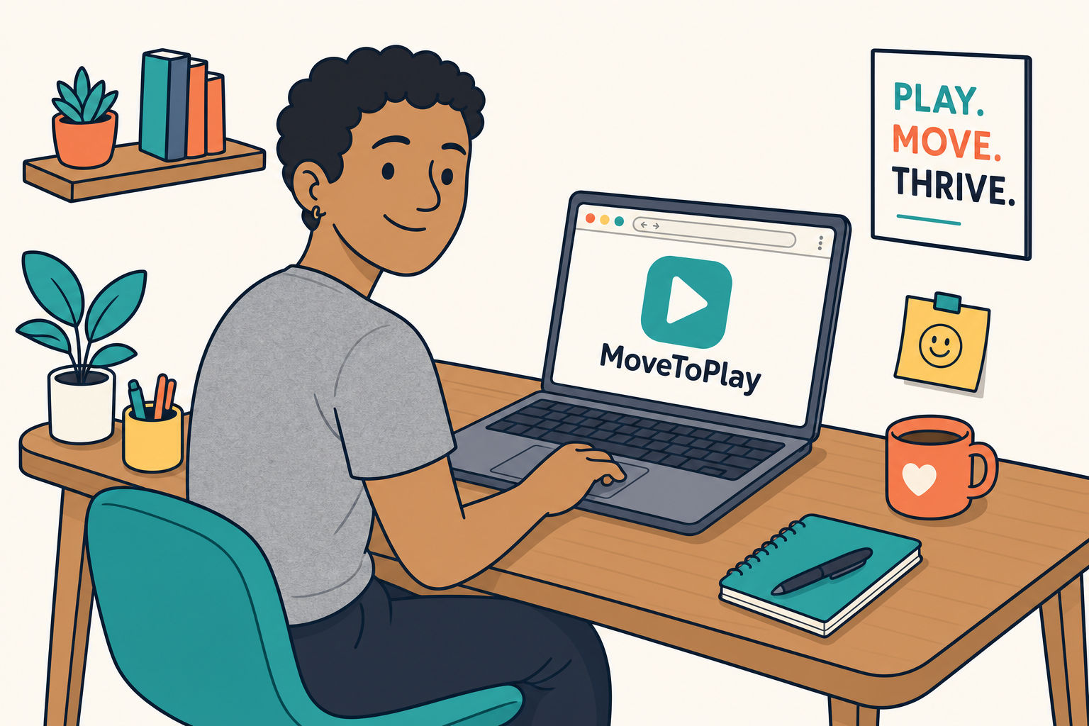 Opening MoveToPlayGames in a web browser