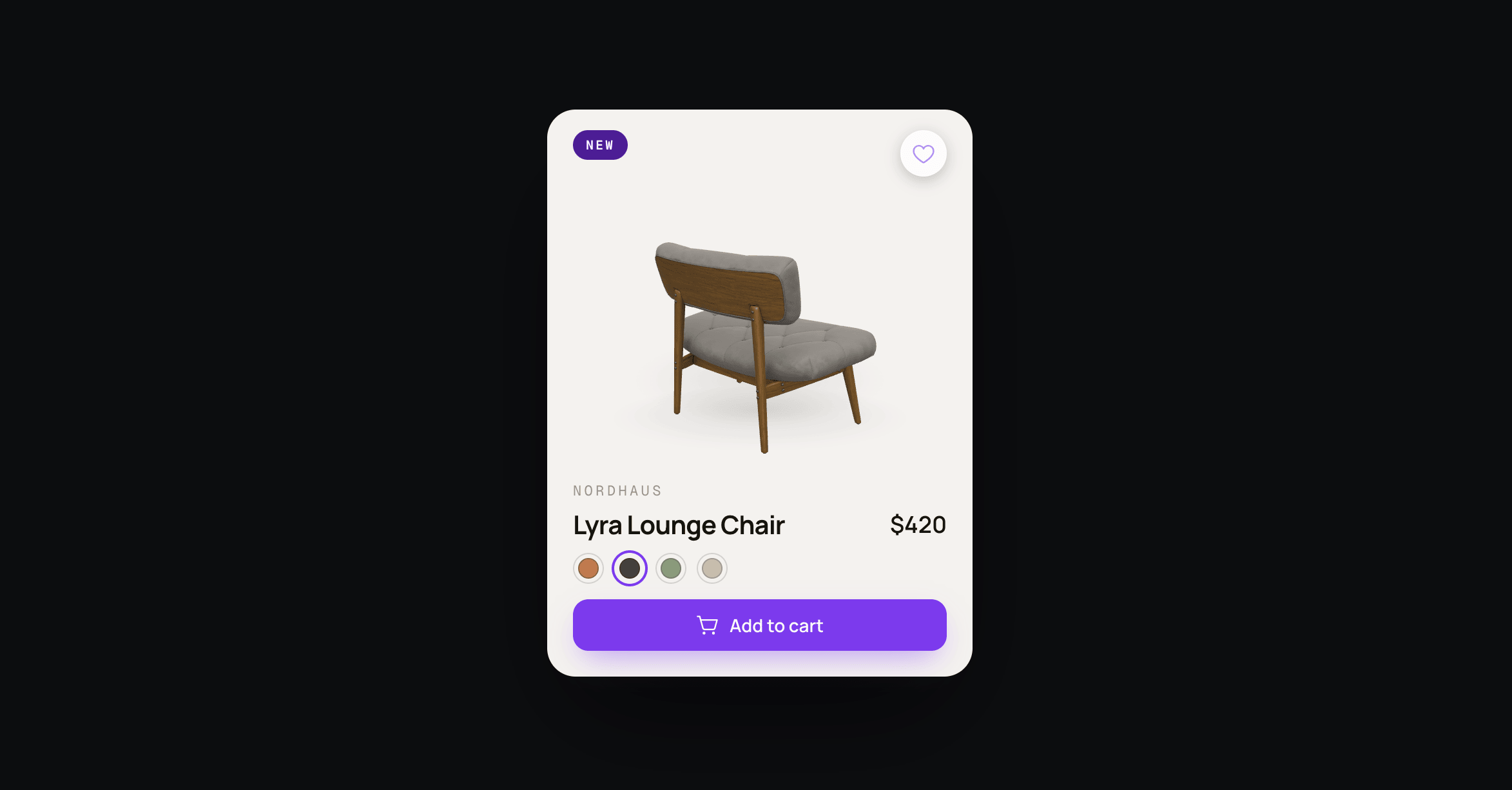 3D Product Card