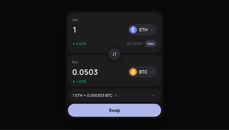 Crypto Swap