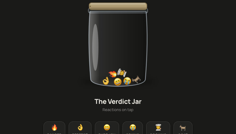 The Verdict Jar