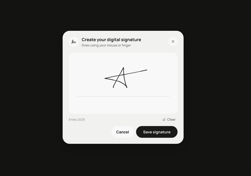 Signature Pad