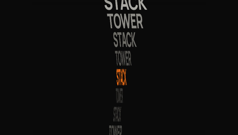 Stack Tower