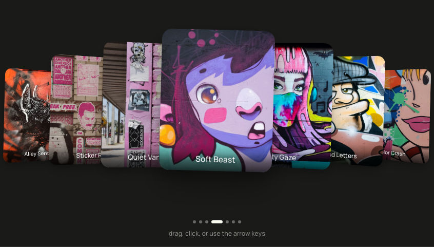 Tilted Coverflow