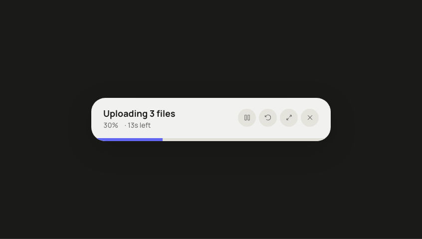 Upload Progress