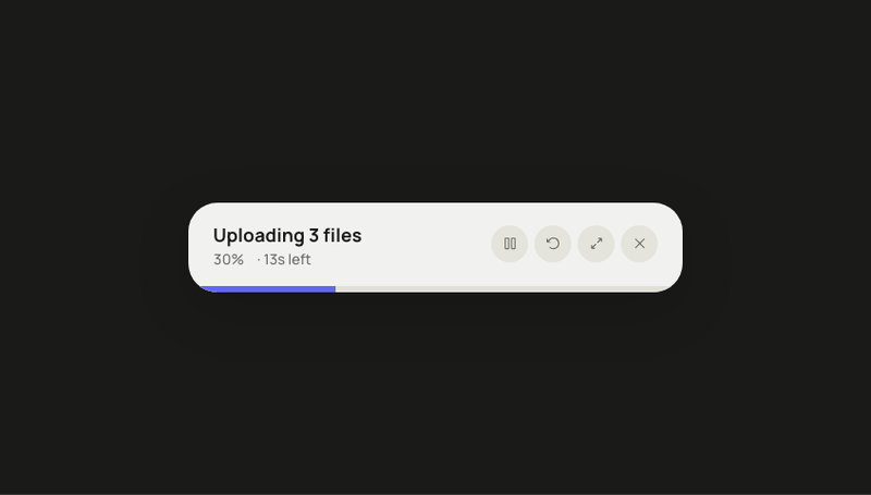 Upload Progress
