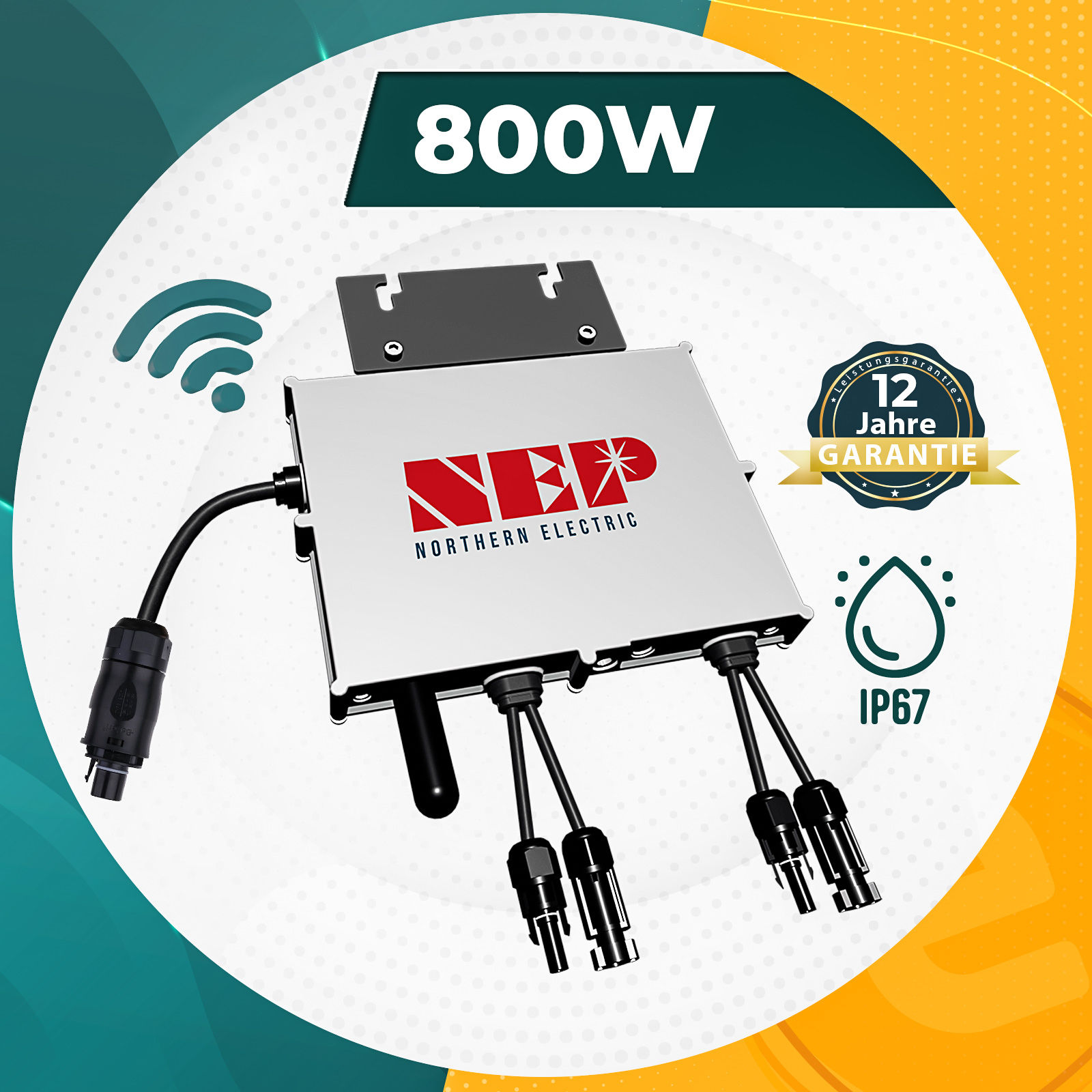 NEP BDM-800W Photovoltaik Mikrowechselrichter - Enprove Solar GmbH