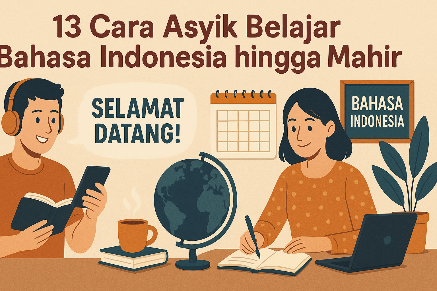 13 Cara Asyik Belajar Bahasa Indonesia hingga Mahir