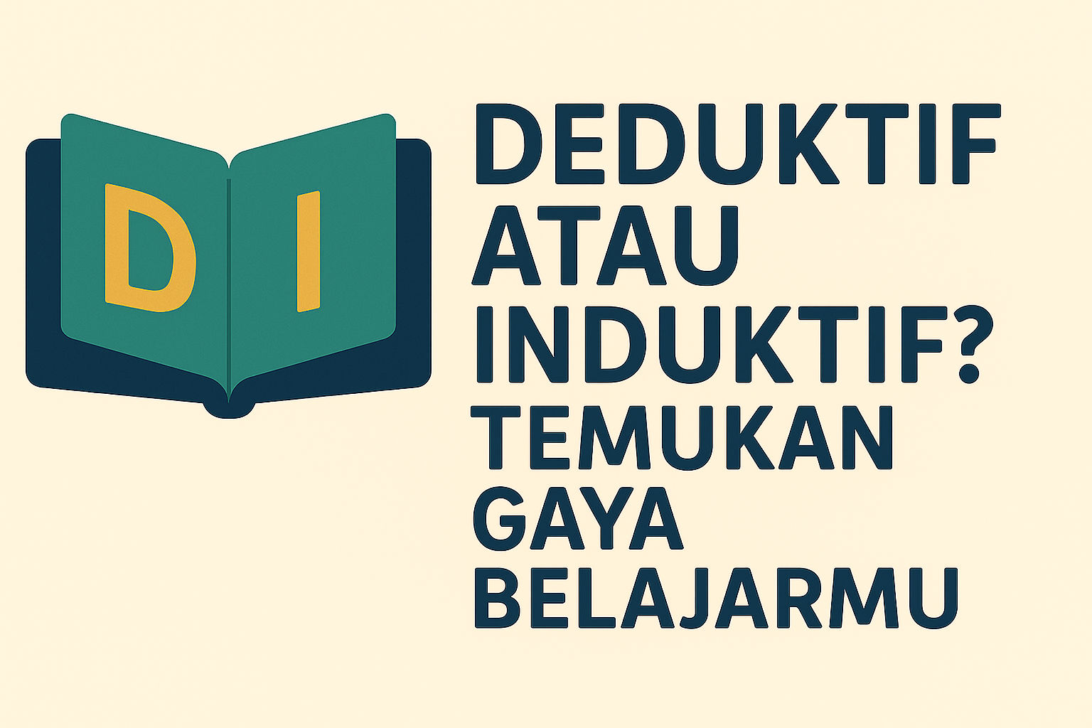 Deduktif atau Induktif? Temukan Gaya Belajarmu