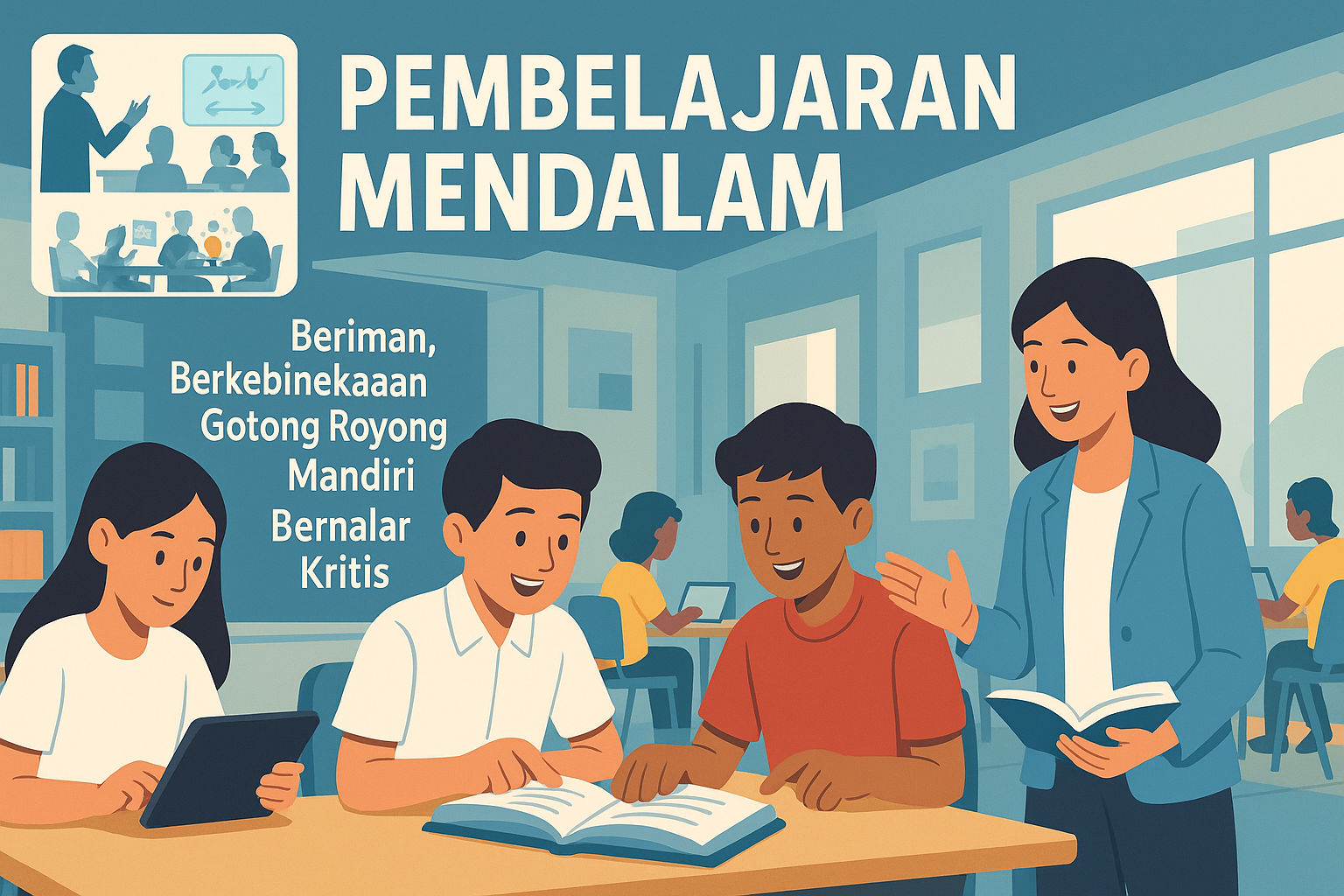 Transformasi Pendidikan Indonesia: Menggali Potensi Lewat Pembelajaran Mendalam